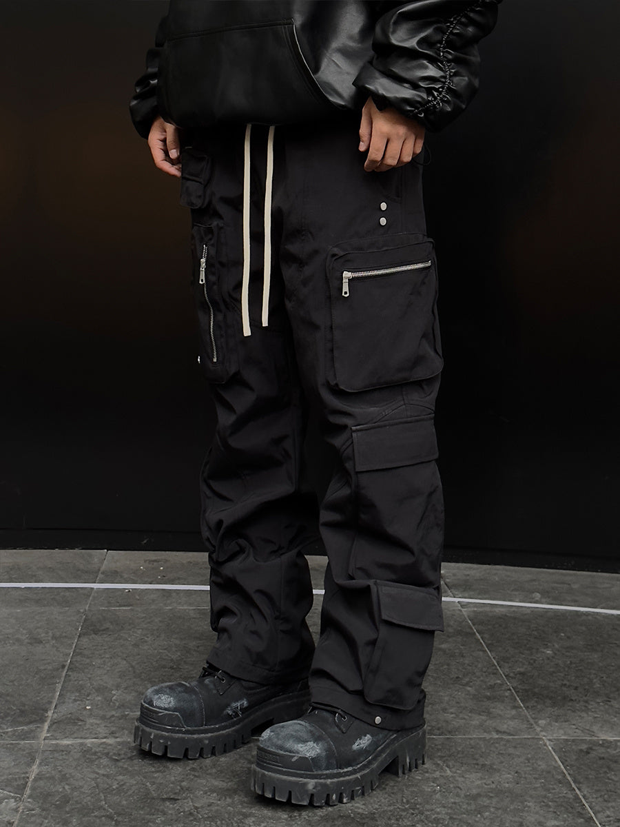 Fashion Loose Straight Dark Pants For Men
