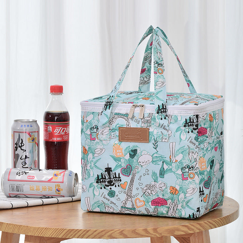 Children's Square Insulated Bag Portable