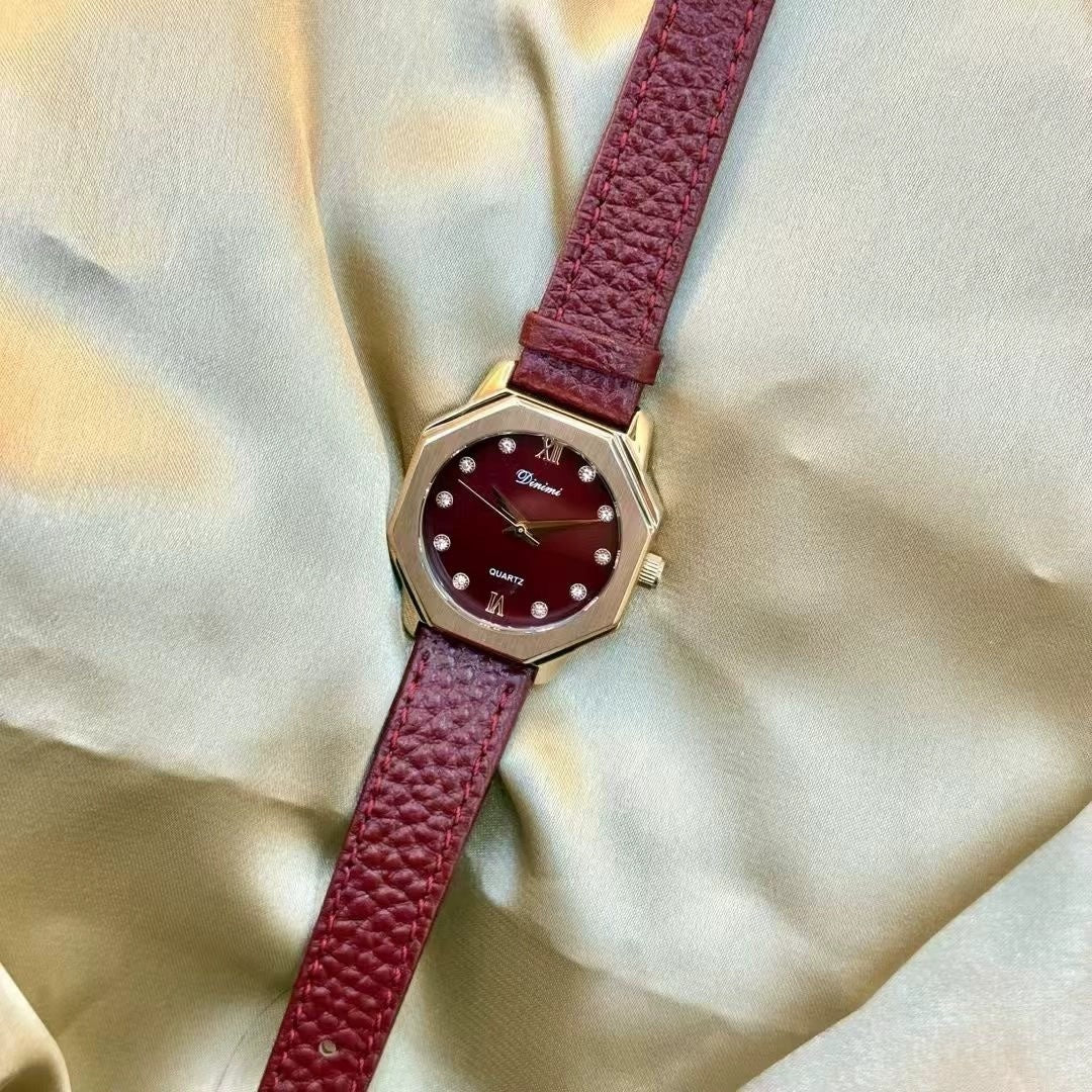 Alloy Ankela Red Women's Watch
