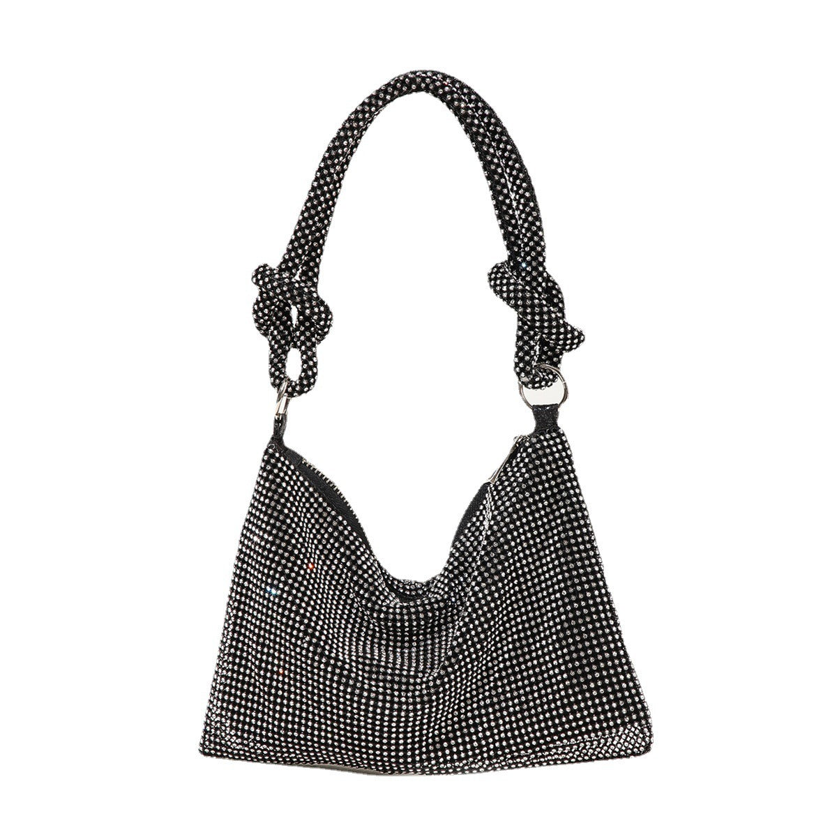 Diamond-embedded Evening Bag