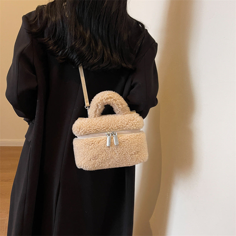 Lamb Wool Plush Bags