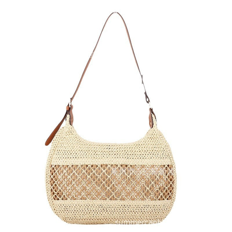 Bolso bandolera de paja