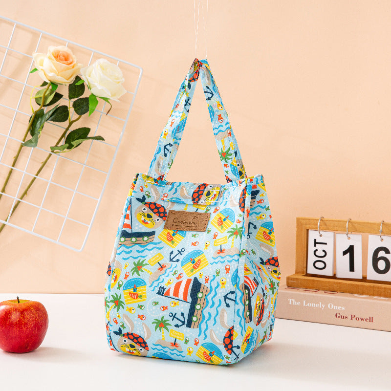Korean Style Portable Ice Bag Lunch Bag Insulation Outdoor