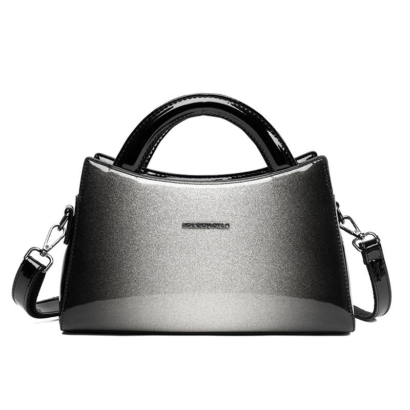 Glam Metallic Small Square Bag