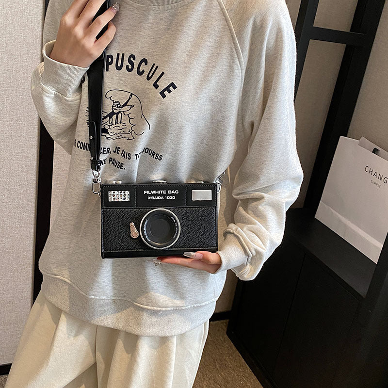 Mini Crossbody Chain Camera Bag