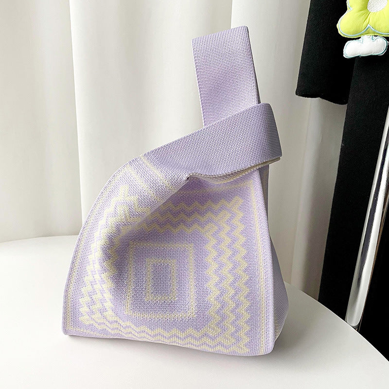 Special Knitted Shoulder Bag