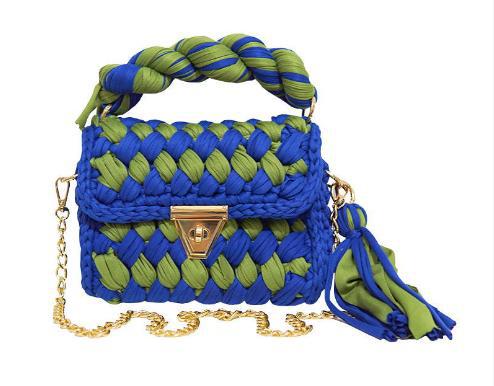 ColorPop Braided Street Bag