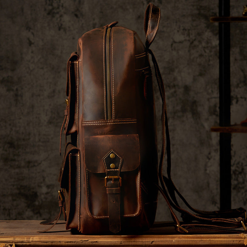 Handmade Horse Leather Backpack