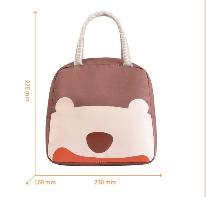Simple Portable Insulated Lunch Box Bag