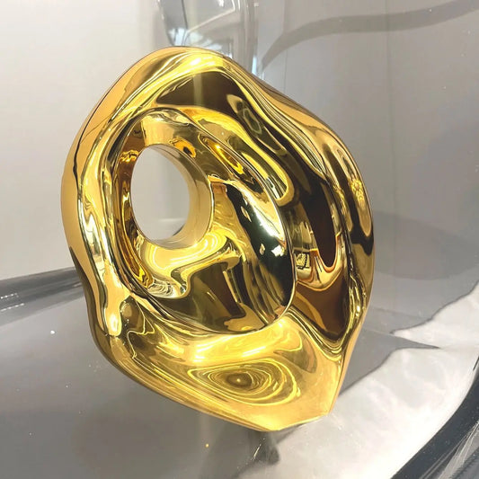 Golden Glimmer Evening Clutch - BAGMODA