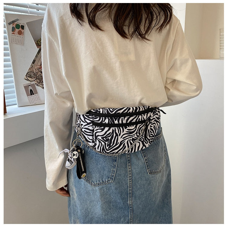 Japanese Cow Pattern Messenger Bag