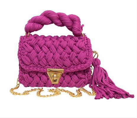 ColorPop Braided Street Bag