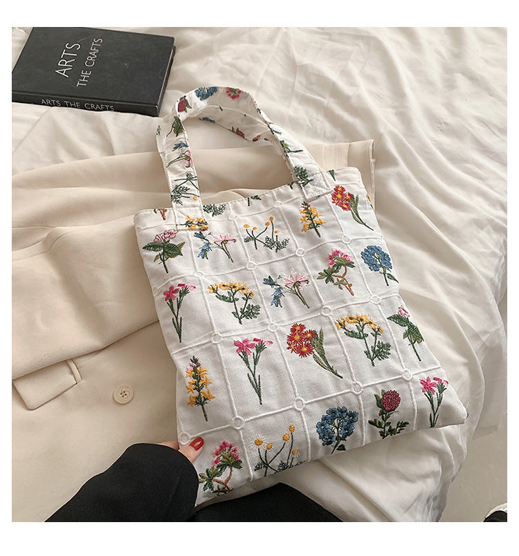 FreshVibe Vertical Canvas Bag