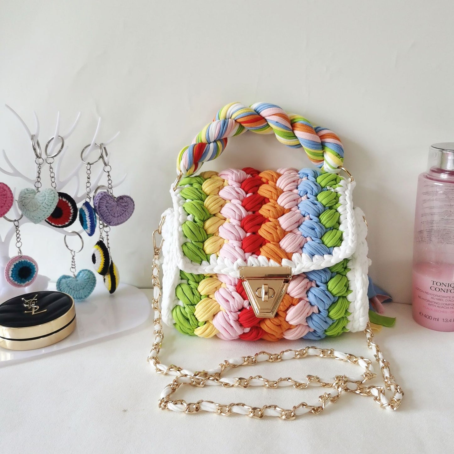 ColorPop Braided Street Bag