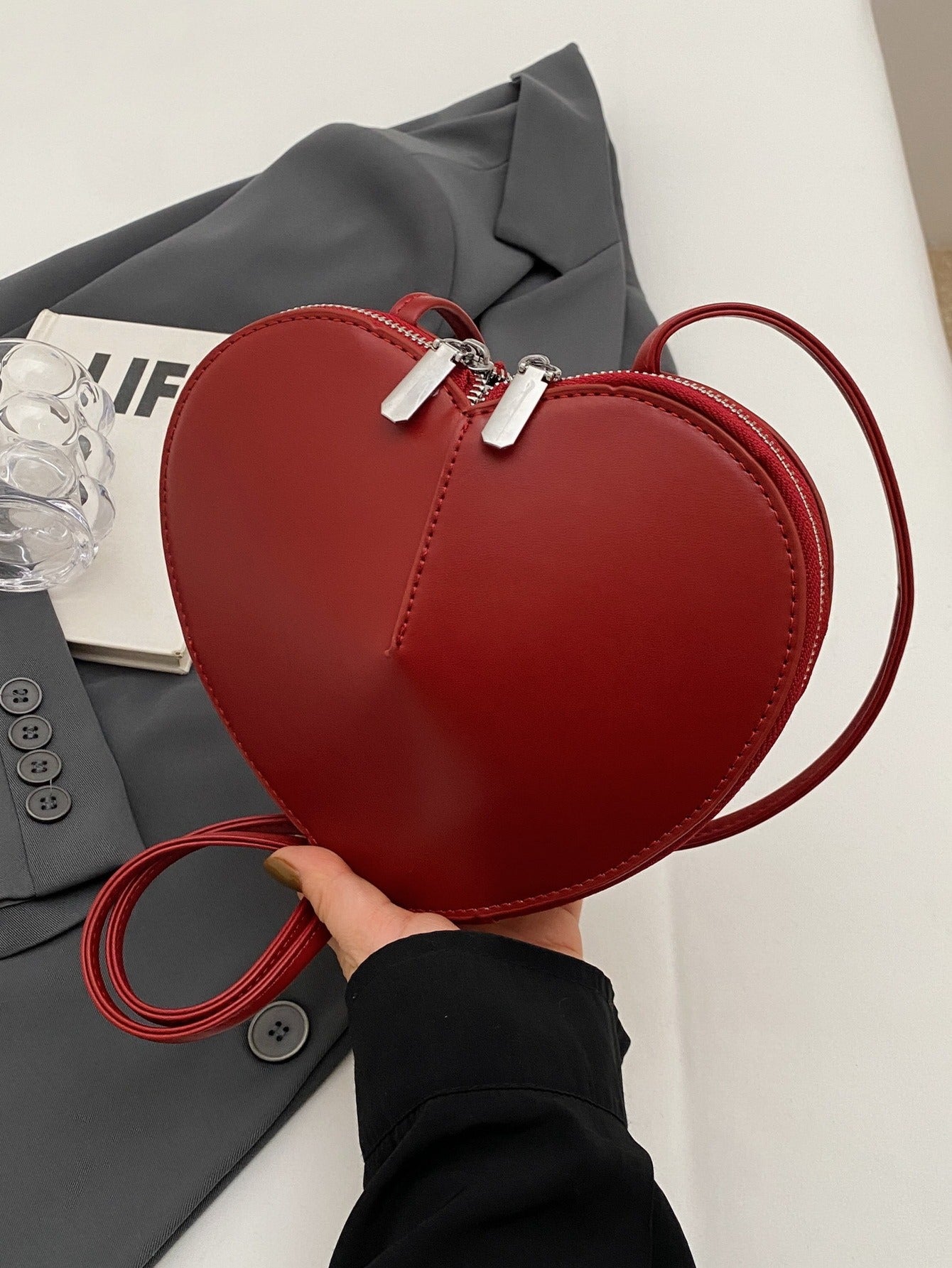 Love & Go Heart Bag