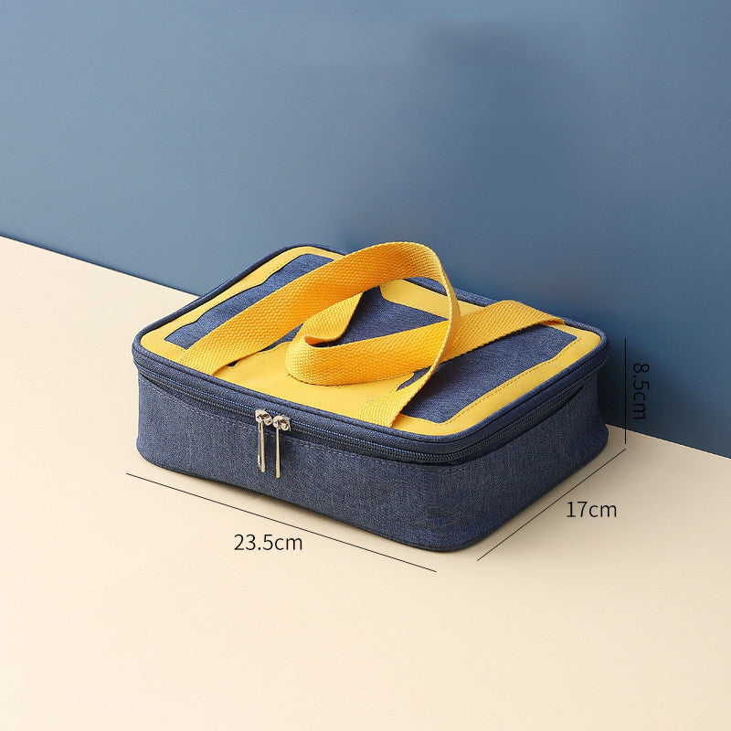 Portable Thermal Insulation Aluminum Foil Handheld Bento Lunch Bag