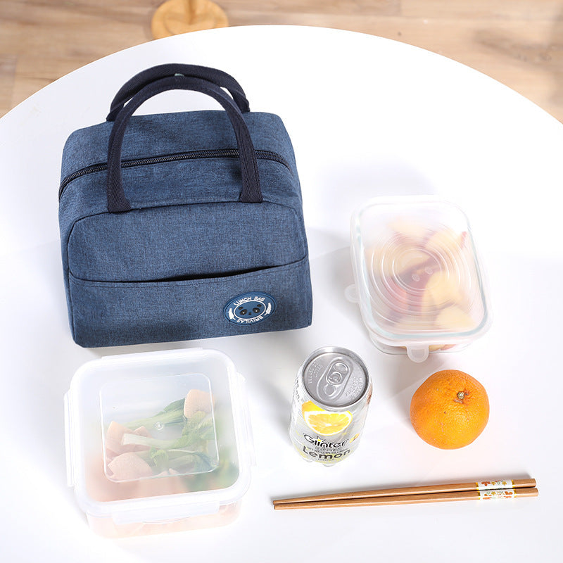 Large Capacity Portable Aluminum Foil Thickening Insulated Lunch Box Bag