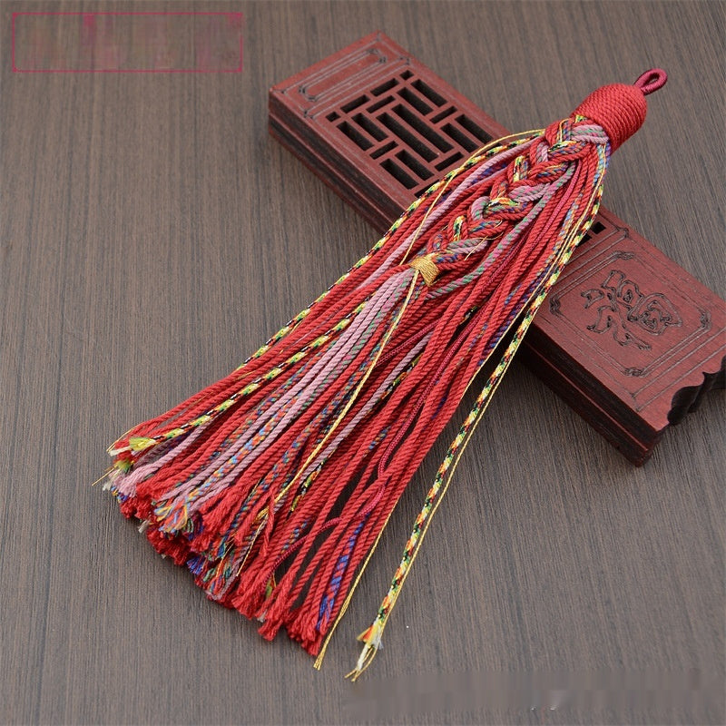 Cotton String Tassel Fringe Hand-woven Lanyard Accessories
