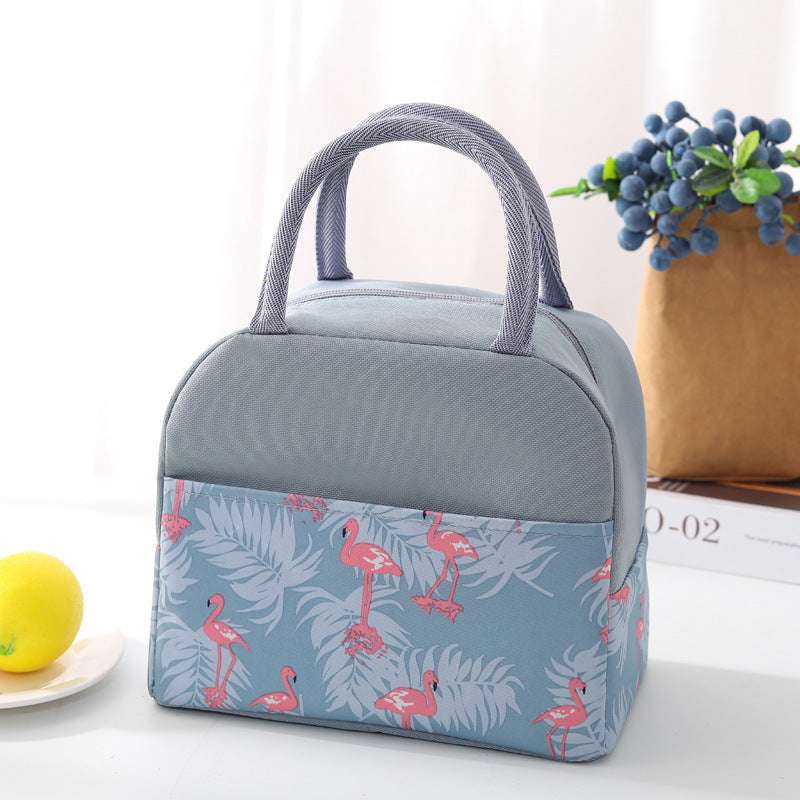 Large Capacity Portable Aluminum Foil Thickening Insulated Lunch Box Bag
