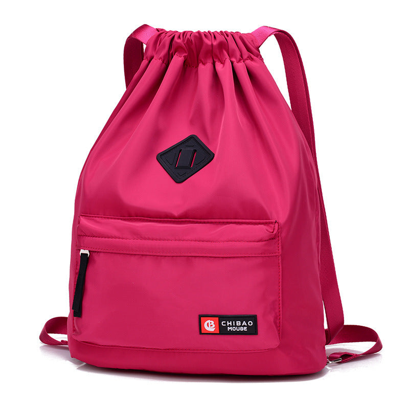 Drawstring travel backpack