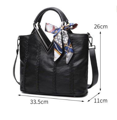 new bag handbag fashion handbag leisure tide retro Europe single shoulder bag lady bag