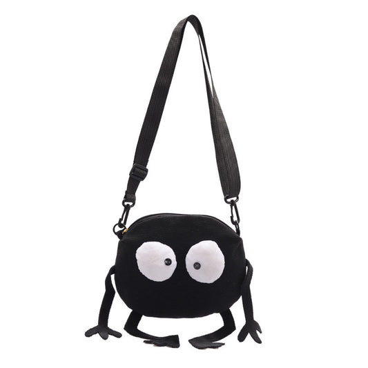 Canvas Round Small Bag - BAGMODA