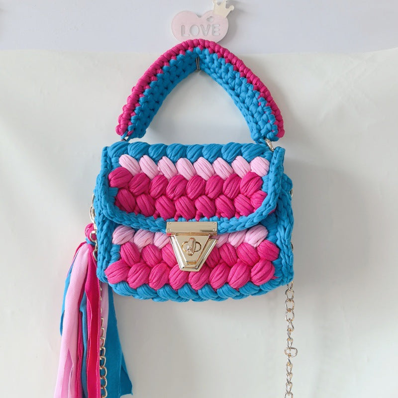 ColorPop Braided Street Bag