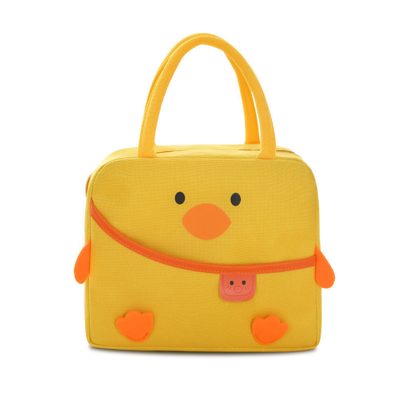 Cartoon Portable Lunch Bag Stereo Thickened