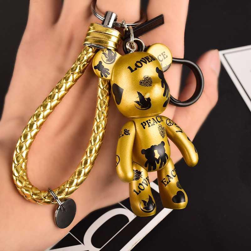 Metal cartoon key chain