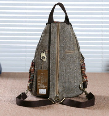 MoonGate Retro Canvas Backpack