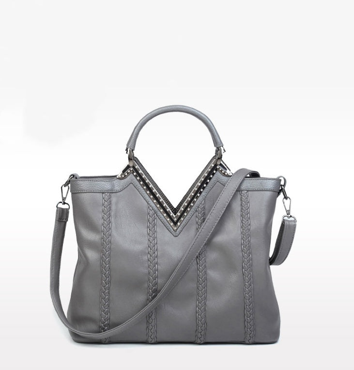 new bag handbag fashion handbag leisure tide retro Europe single shoulder bag lady bag