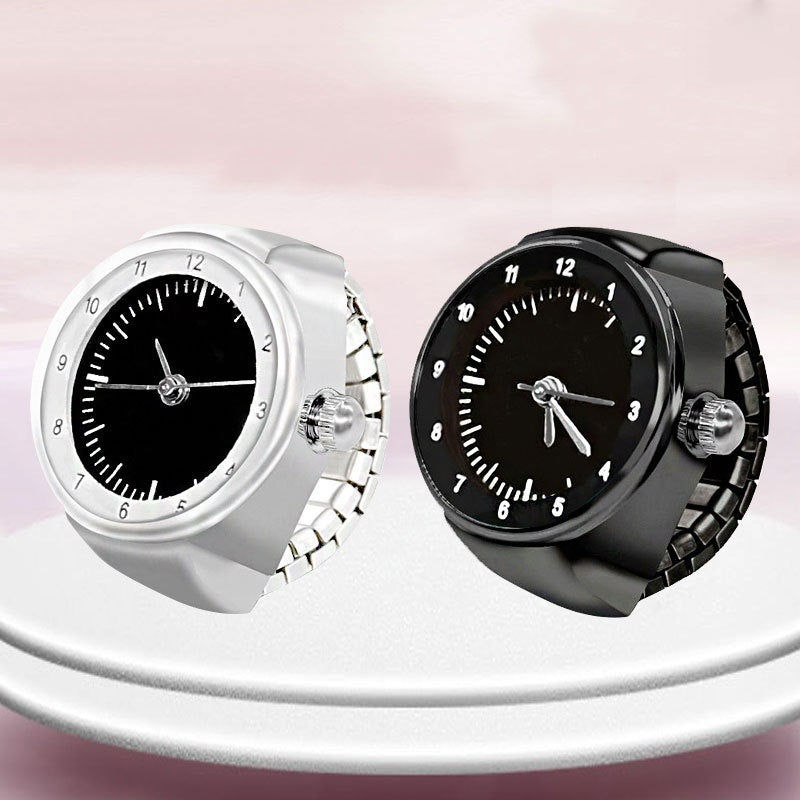 Ring Watch Walking Time Male And Female Students