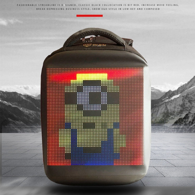 Led Advertising Backpack