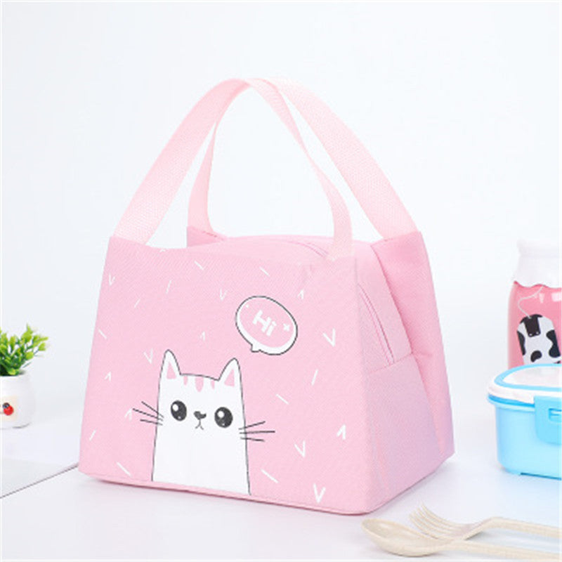 Japanese-style Cartoon Atudent Carry Lunch Bag