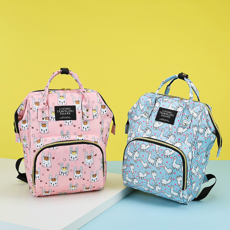 Multifunctional Fashion Large Capacity Cartoon Bag Mother Bag