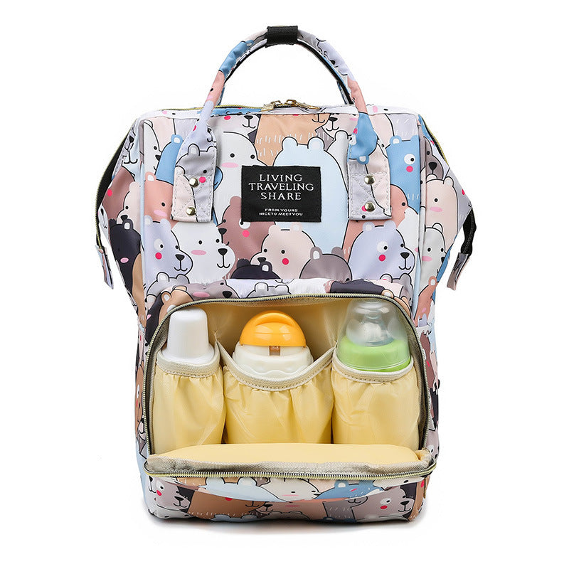 Multifunctional Fashion Large Capacity Cartoon Bag Mother Bag