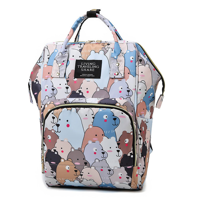 Multifunctional Fashion Large Capacity Cartoon Bag Mother Bag