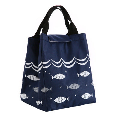Portable Waterproof And Thick Aluminum Foil Insulated Lunch Bag