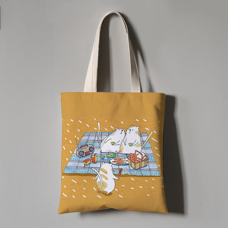 Canvas Bag, Cloth Bag, One-Shoulder Portable Environmental Protection Bag