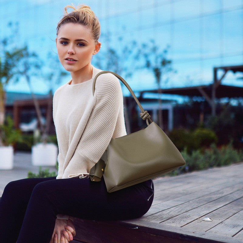 Shoulder Bag Leather Fashion All-match Messenger Bag