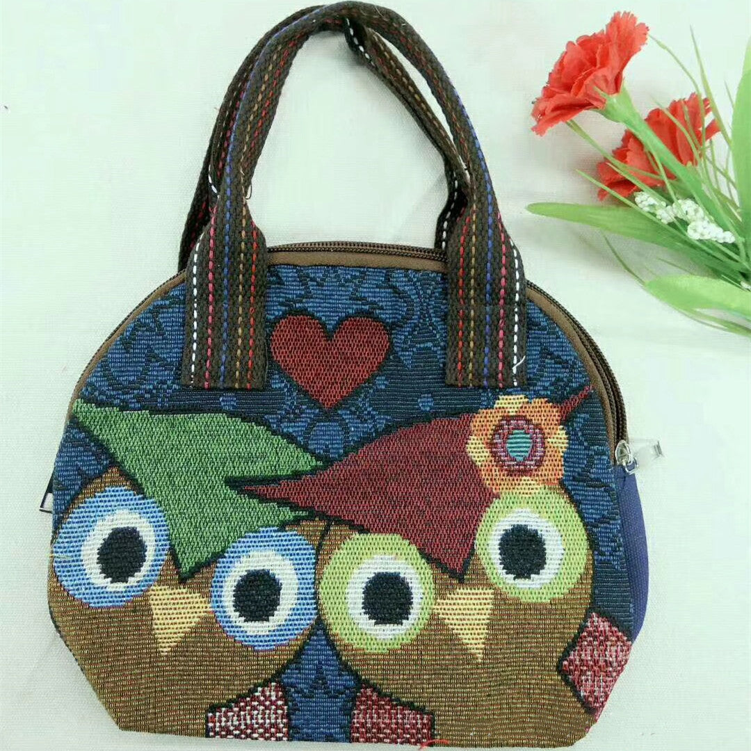 Cartoon Animal Series Lunch Box Bag Storage Small Portable