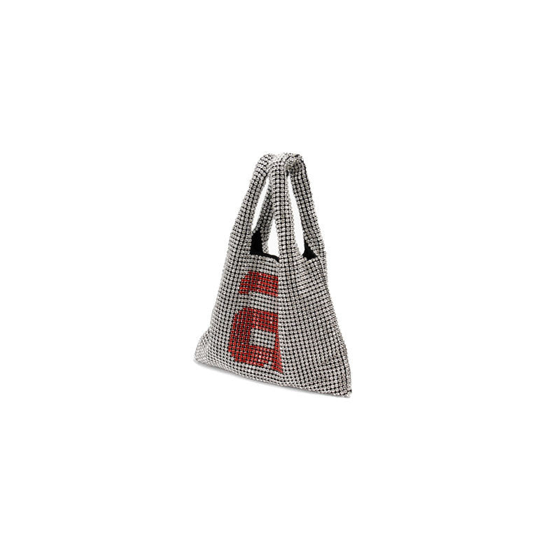 Niche Design Flashing Diamond Bag New Trend Full Diamond Diamond Bag Large Capacity Shopping Bag Bag Handbag Handbag
