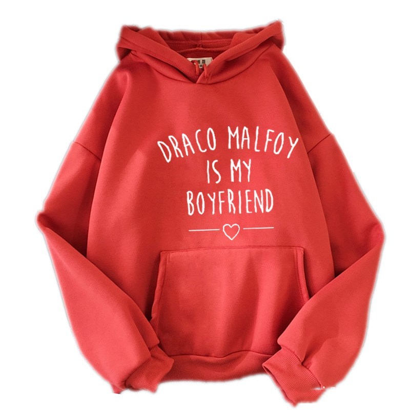 Women's Sweatshirt Fleece Letter Print Hoodie Casual Pullover