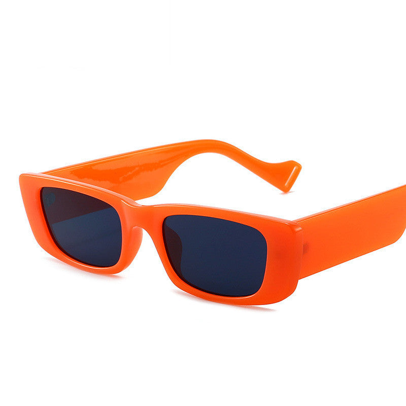 New Retro Small Frame Square Sunglasses Men And Women European And American Trend Sunglasses Street Photography Sunglasses