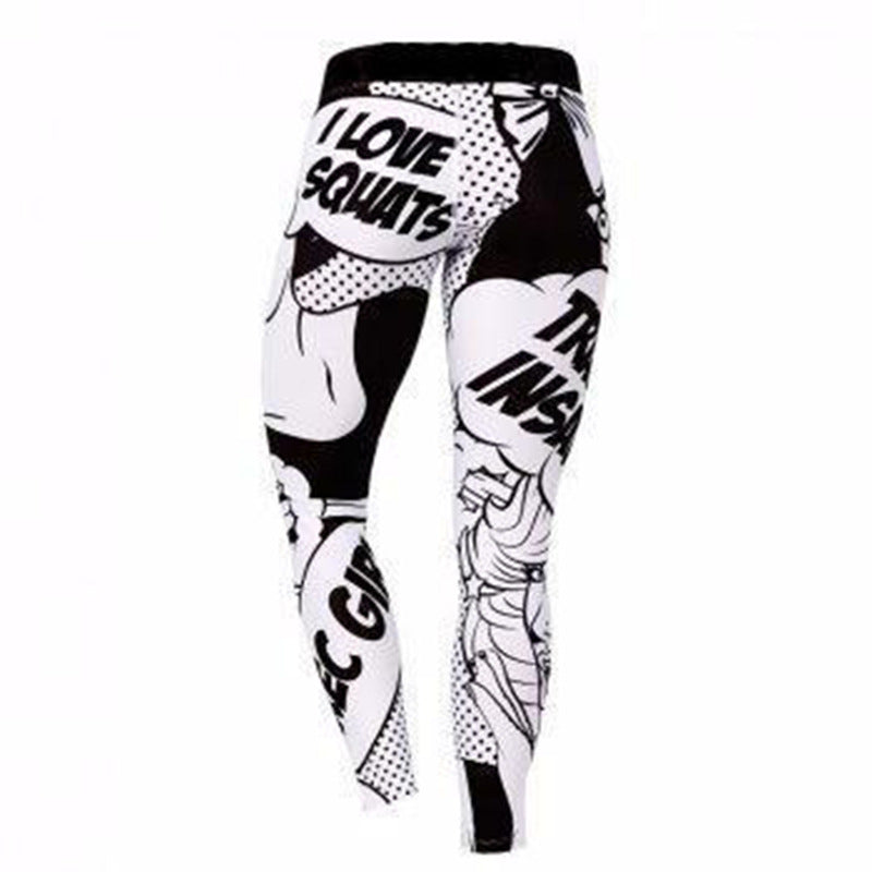 Leggings de yoga adelgazantes de nueve puntos para mujer