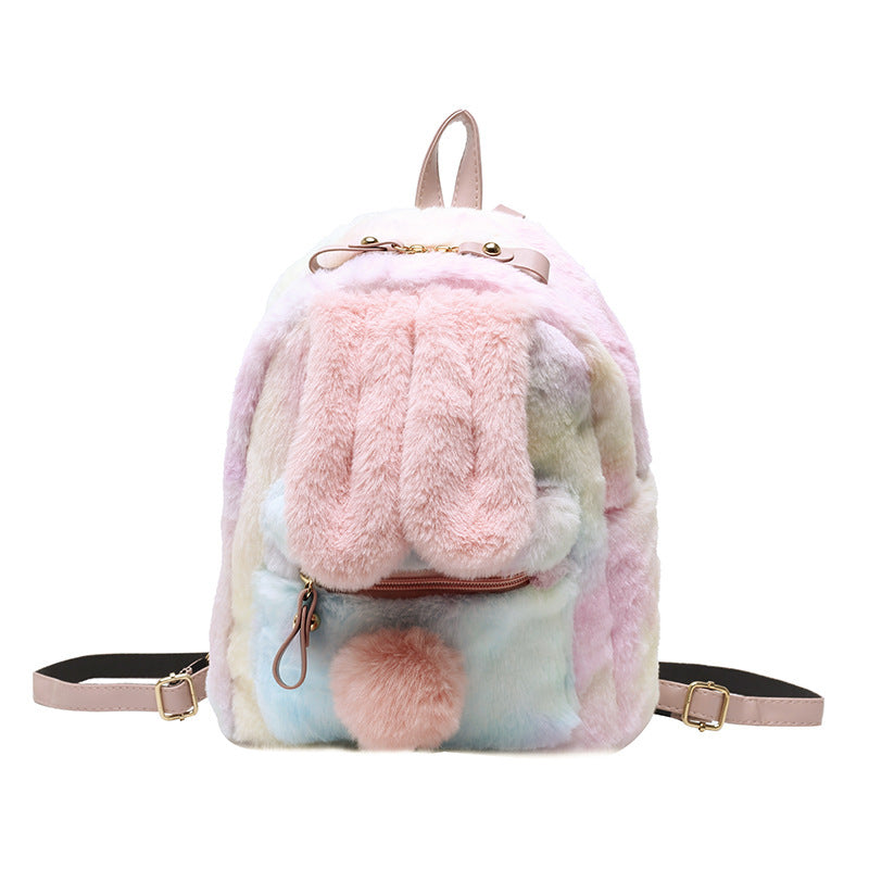 Girl Heart Bunny Ears Backpack