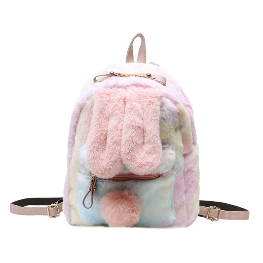 Girl Heart Bunny Ears Backpack