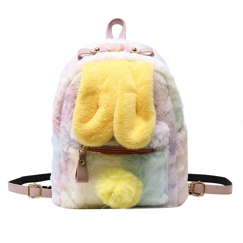 Girl Heart Bunny Ears Backpack