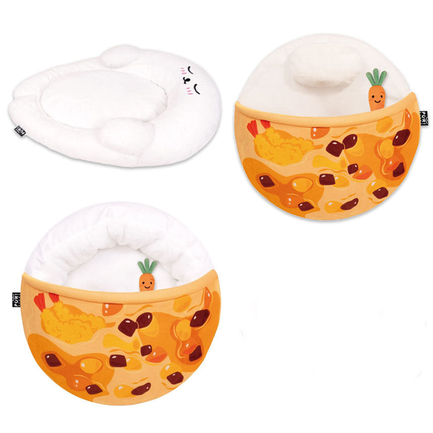 Removable Curry Rice Small Seal Pet Nest Mat