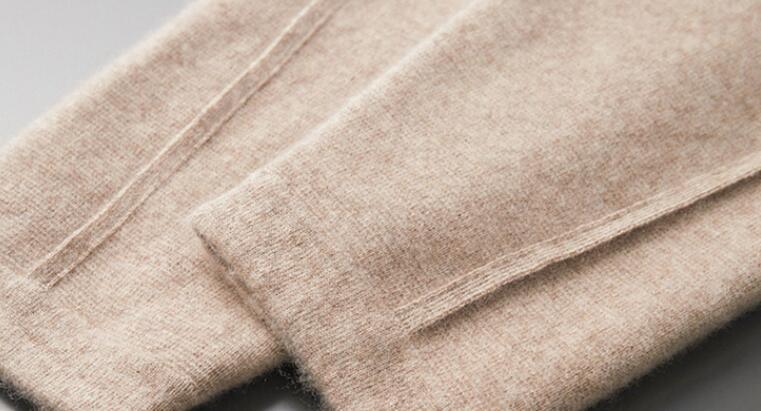 Fall Winter Men Solid Color Cashmere Pants - BAGMODA